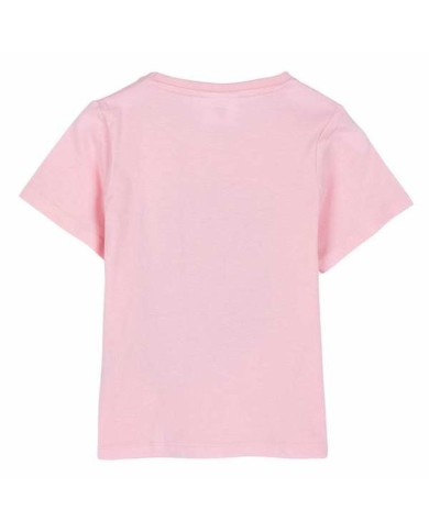Maglia a Maniche Corte per Bambini The Paw Patrol Bianco Rosa Maglia a Maniche Corte per Bambini The Paw Patrol Bianco Rosa