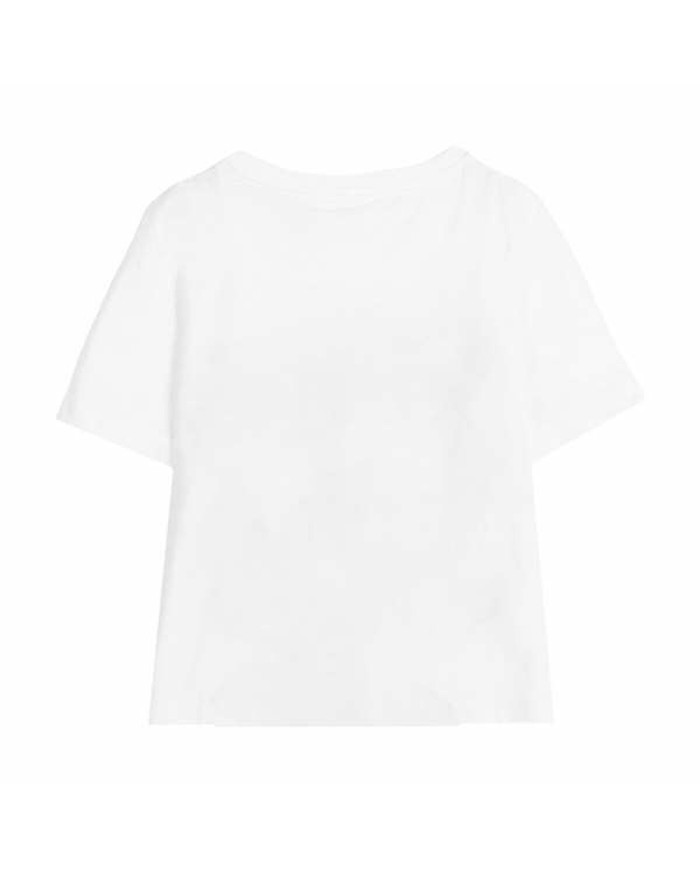 Maglia a Maniche Corte per Bambini Stitch Bianco