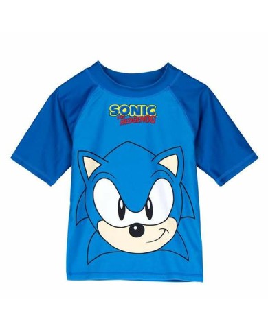 T-shirt da Bagno Sonic Blu scuro T-shirt da Bagno Sonic Blu scuro