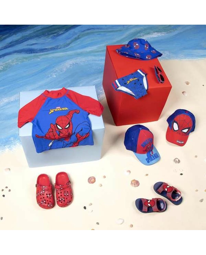 T-shirt da Bagno Spider-Man Blu scuro T-shirt da Bagno Spider-Man Blu scuro