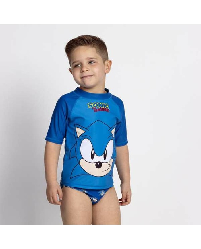 T-shirt da Bagno Sonic Blu scuro T-shirt da Bagno Sonic Blu scuro