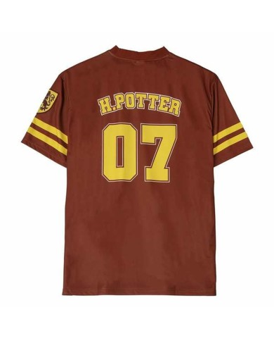 Maglia a Maniche Corte Uomo Harry Potter Gryffindor Rosso Scuro Maglia a Maniche Corte Uomo Harry Potter Gryffindor Rosso Scuro