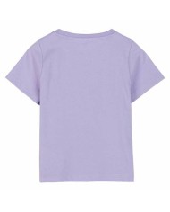 Maglia a Maniche Corte per Bambini Gabby's Dollhouse Bianco Viola Maglia a Maniche Corte per Bambini Gabby's Dollhouse Bianco Viola