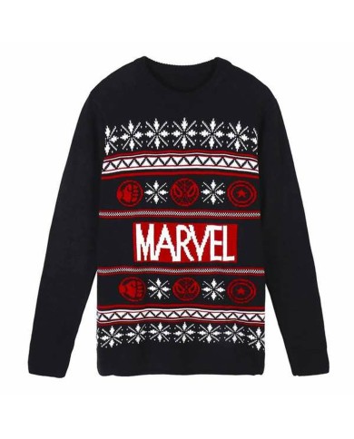 Maglia Unisex Marvel Blu scuro Maglia Unisex Marvel Blu scuro