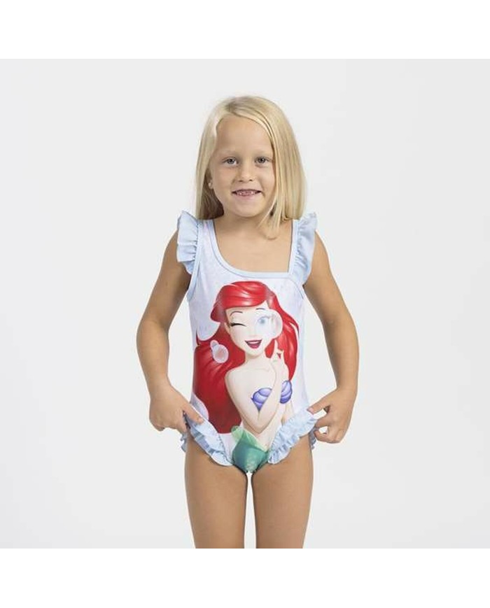 Costume da Bagno Bambina Disney Princess Azzurro Chiaro Lilla Costume da Bagno Bambina Disney Princess Azzurro Chiaro Lilla