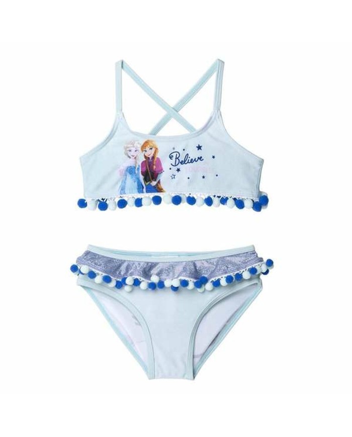 Bikini Per Bambine Frozen Azzurro Chiaro