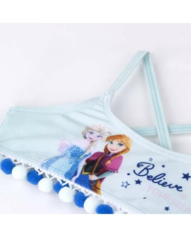 Bikini Per Bambine Frozen Azzurro Chiaro