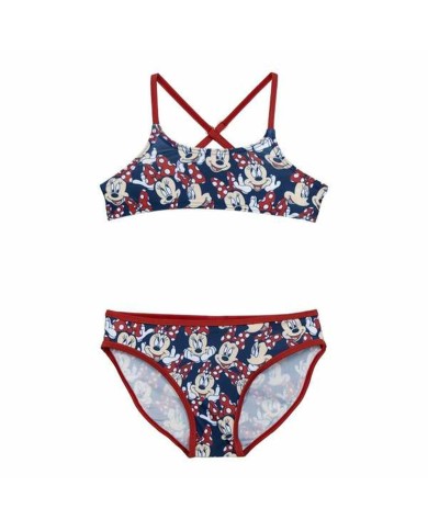 Bikini Per Bambine Minnie Mouse Rosso