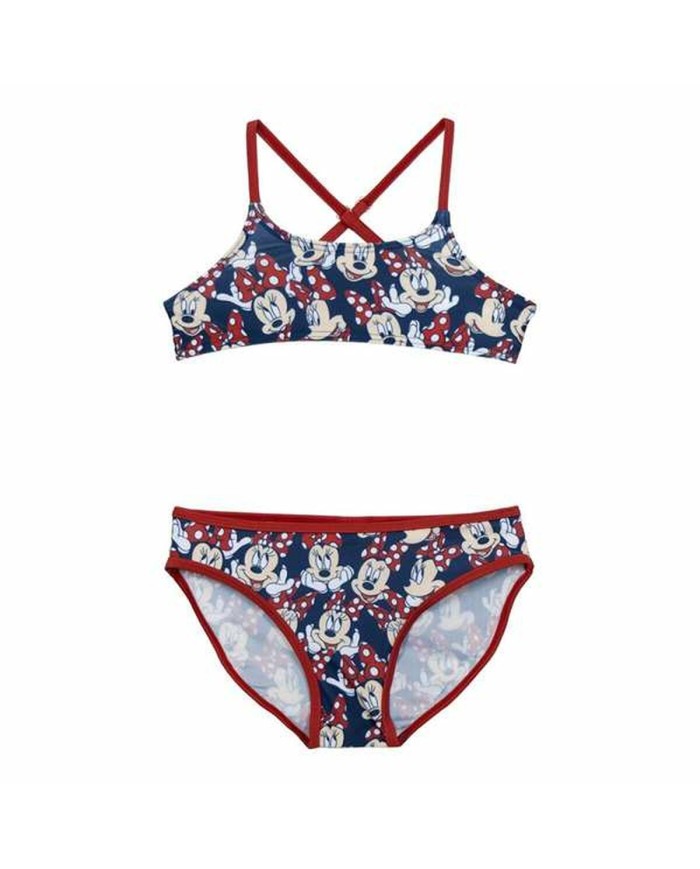 Bikini Per Bambine Minnie Mouse Rosso Bikini Per Bambine Minnie Mouse Rosso