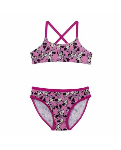 Bikini Per Bambine Minnie Mouse Rosa