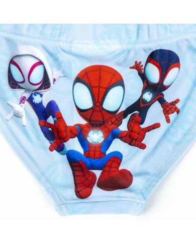 Costume da Bagno Bambino Spidey Azzurro Chiaro