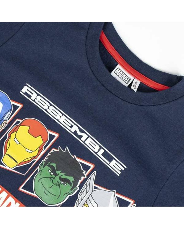 Tuta da Bambini The Avengers Blu scuro Tuta da Bambini The Avengers Blu scuro