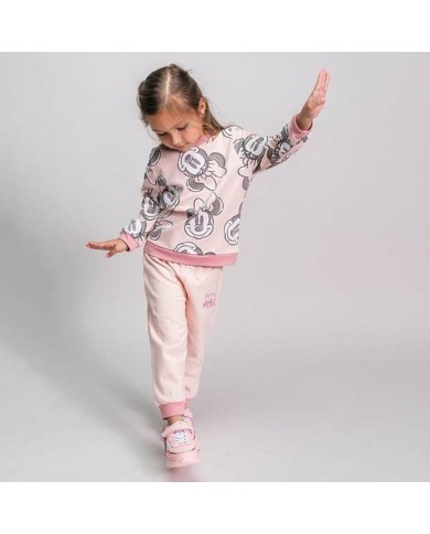 Tuta per Neonati Minnie Mouse Ocra Tuta per Neonati Minnie Mouse Ocra