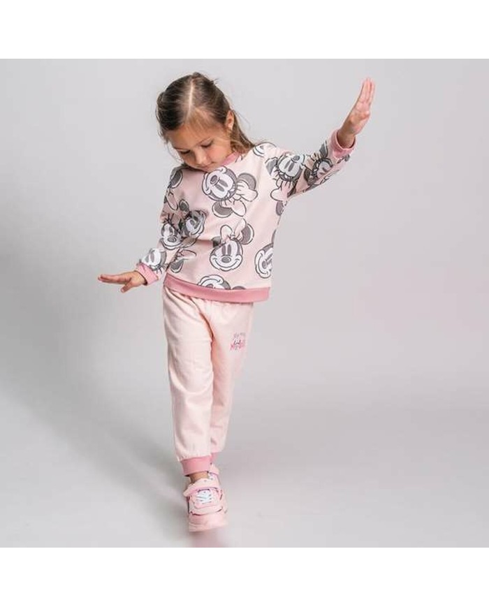 Tuta per Neonati Minnie Mouse Ocra Tuta per Neonati Minnie Mouse Ocra