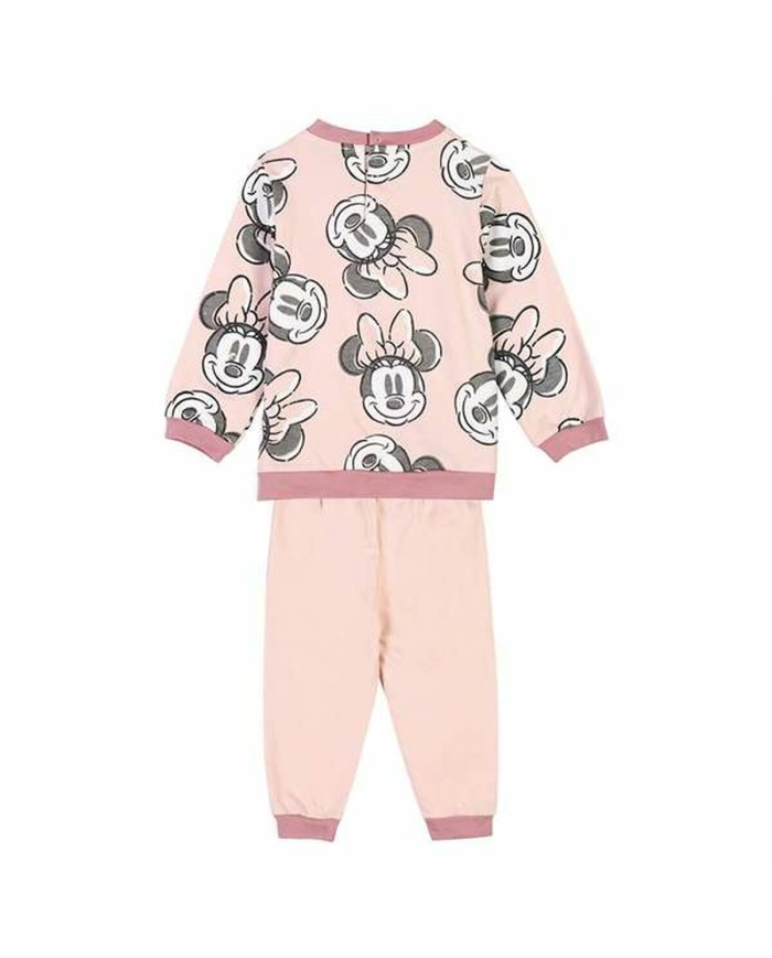 Tuta per Neonati Minnie Mouse Ocra Tuta per Neonati Minnie Mouse Ocra