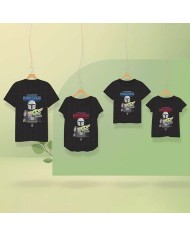 Maglia a Maniche Corte Uomo The Mandalorian Nero