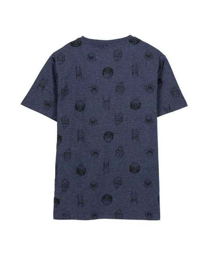 Maglia a Maniche Corte Uomo Marvel Blu scuro Maglia a Maniche Corte Uomo Marvel Blu scuro