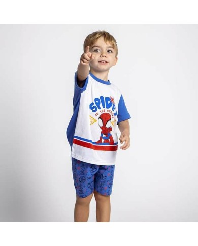 Pigiama Per bambini Spidey Azzurro Pigiama Per bambini Spidey Azzurro