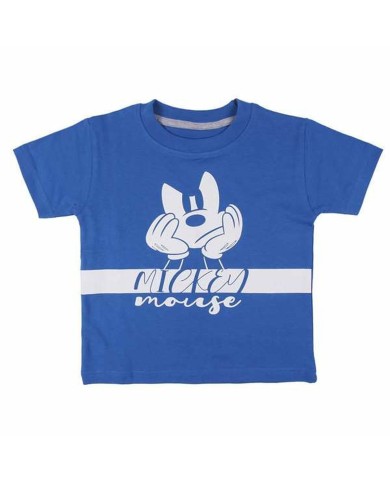 Pigiama Per bambini Mickey Mouse Azzurro Pigiama Per bambini Mickey Mouse Azzurro