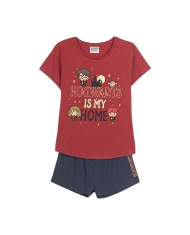 Pigiama Harry Potter Rosso Scuro Pigiama Harry Potter Rosso Scuro