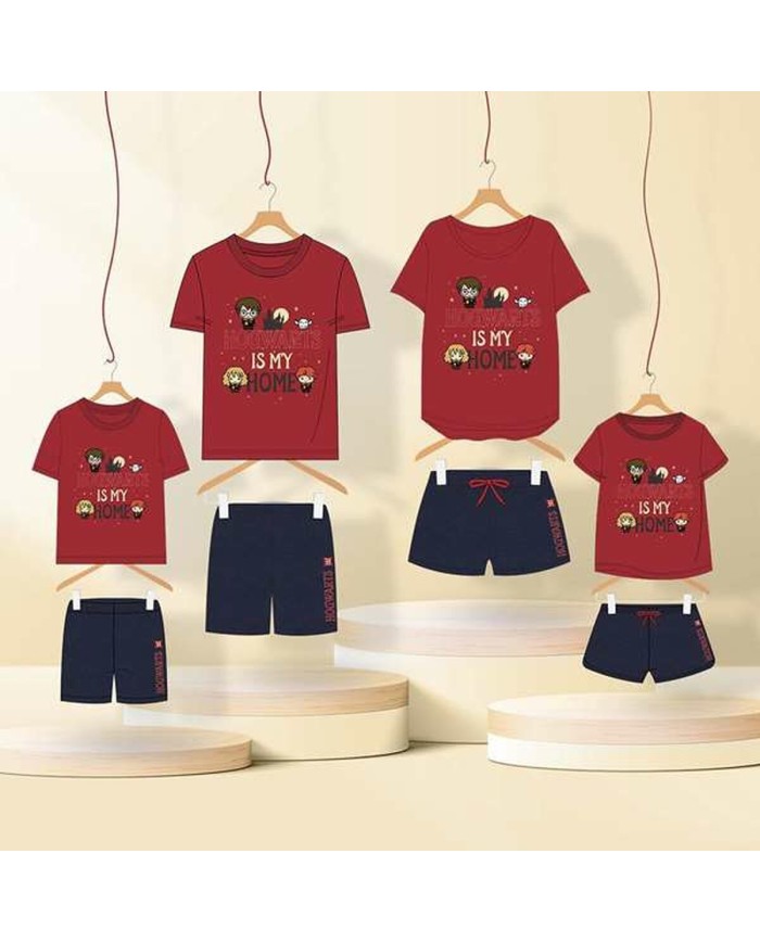 Pigiama Harry Potter Rosso Scuro Pigiama Harry Potter Rosso Scuro