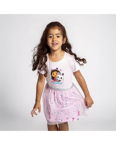 Vestito Gabby's Dollhouse Rosa