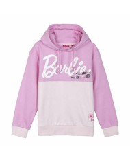 Felpa con Cappuccio da Bambina Barbie Rosa Felpa con Cappuccio da Bambina Barbie Rosa