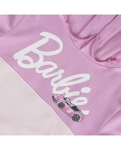 Felpa con Cappuccio da Bambina Barbie Rosa