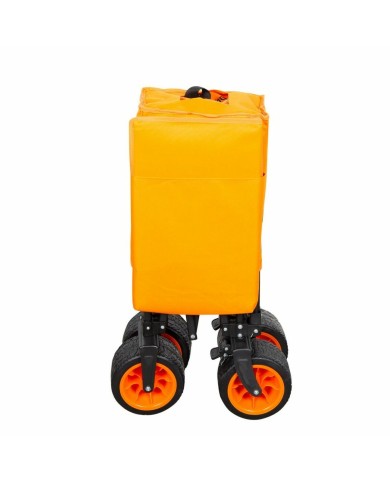 Carrello Multiuso Aktive Arancio 86 x 44 x 53 cm Pieghevole Spiaggia