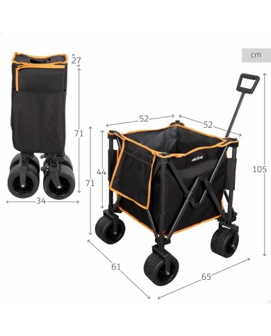 Carrello Multiuso Aktive 52 x 52 x 71 cm