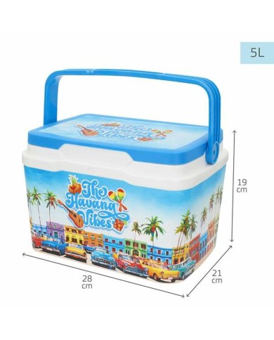 Frigo Portatile Aktive The Havana Vibes 5 L