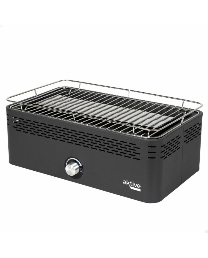 Barbecue a Carbone Portatile Senza Fumo Aktive 45 x 19 x 28 cm