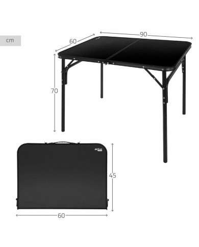Tavolo Pieghevole Aktive 90 x 60 x 70 cm