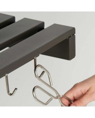 Barbecue a Carbone con Coperchio e Ruote Aktive 102 x 65 x 104 cm