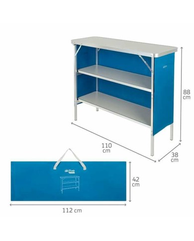 Tavolo da picnic Aktive 110 x 38 x 88 cm