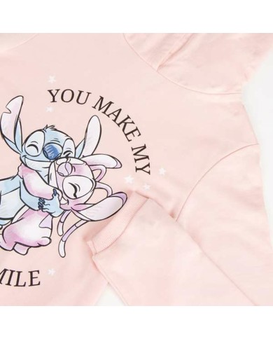 Vestito Stitch Rosa chiaro Bambina