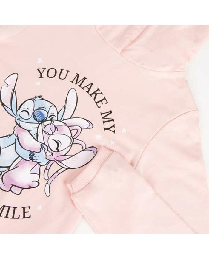 Vestito Stitch Rosa chiaro Bambina