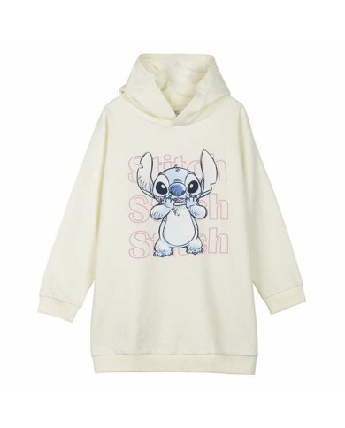 Vestito Stitch Beige Bambina Vestito Stitch Beige Bambina