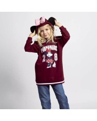 Vestito Minnie Mouse Rosso Scuro Bambina