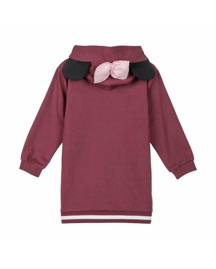 Vestito Minnie Mouse Rosso Scuro Bambina
