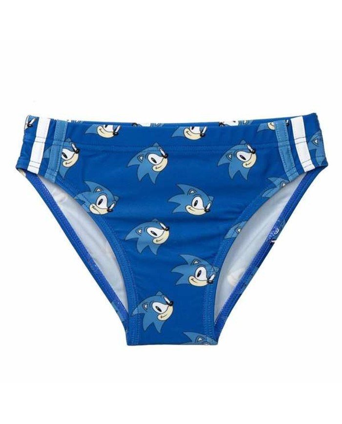 Costume da Bagno Bambino Sonic Blu scuro Costume da Bagno Bambino Sonic Blu scuro