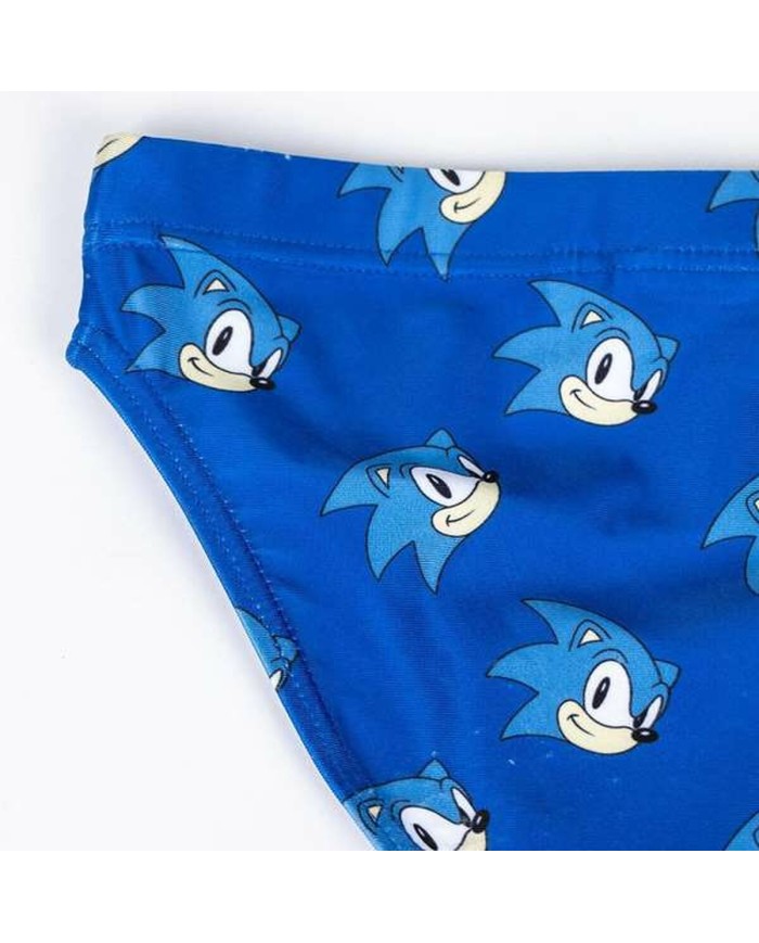 Costume da Bagno Bambino Sonic Blu scuro Costume da Bagno Bambino Sonic Blu scuro