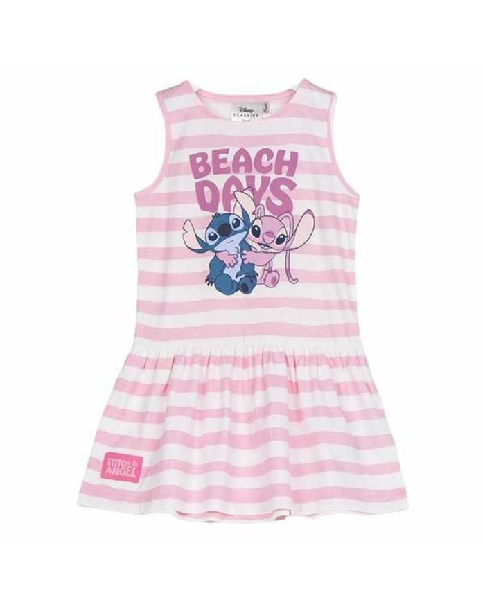 Vestito Stitch Rosa Bambina Vestito Stitch Rosa Bambina