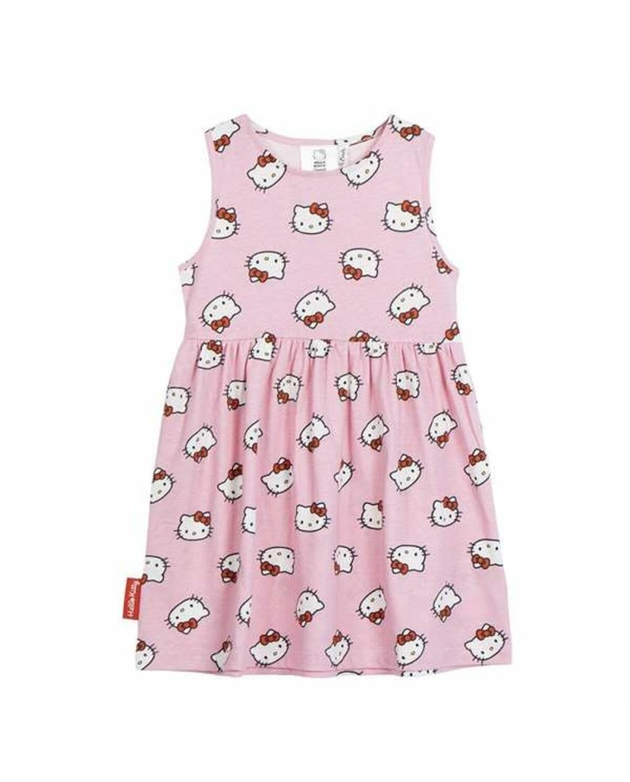 Vestito Hello Kitty Rosa Bambina