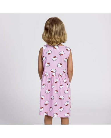 Vestito Hello Kitty Rosa Bambina Vestito Hello Kitty Rosa Bambina