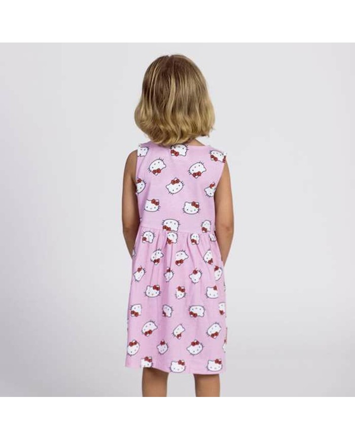 Vestito Hello Kitty Rosa Bambina