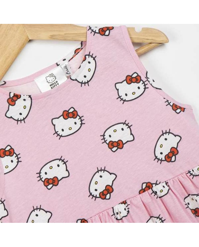 Vestito Hello Kitty Rosa Bambina