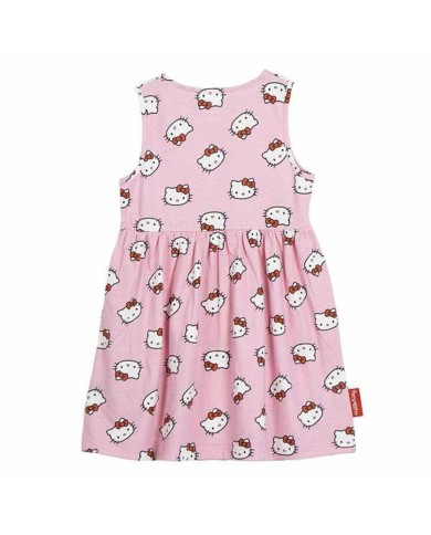Vestito Hello Kitty Rosa Bambina Vestito Hello Kitty Rosa Bambina