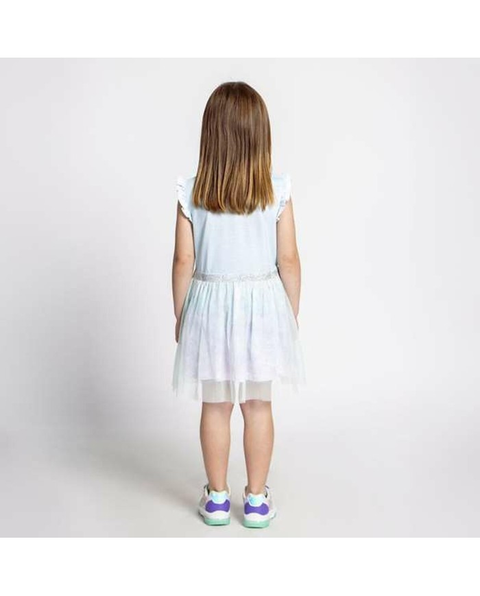 Vestito Frozen Turchese Bambina Vestito Frozen Turchese Bambina