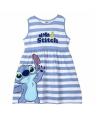 Vestito Stitch Azzurro Bambina